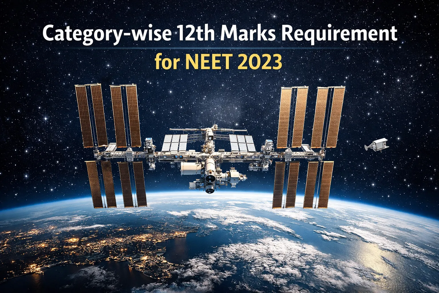 Category-wise 12th Marks Requirement for NEET 2023